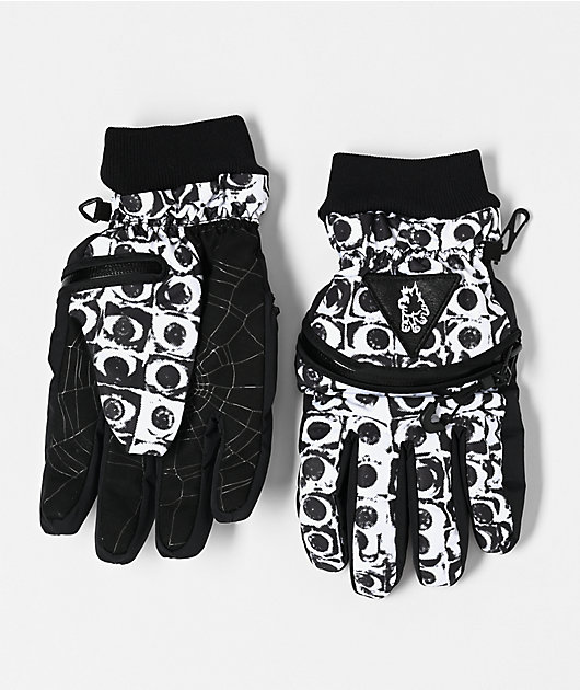 Deathgrip Ghoul Eyes Snowboard Gloves | Zumiez