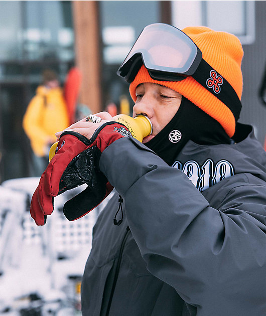 Deathgrip x 1910 Ghoul Red Snowboard Gloves