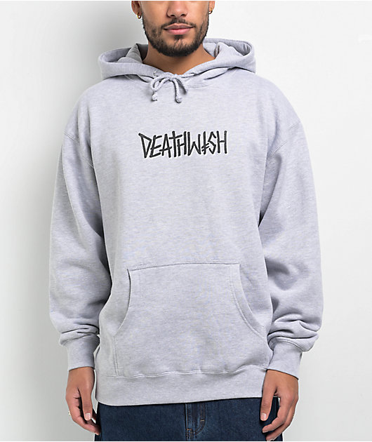 Deathwish Deathspray Grey Hoodie | Zumiez