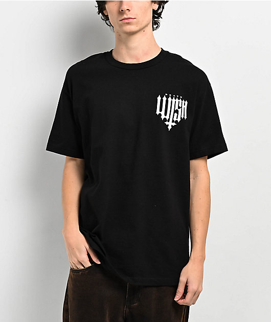 KIDILL DEATHWISH グラフィックTシャツ ブラック KIDILL / DEATHWISH DESTROY T-SHIRT BIO WASHING / WASHED BLACK