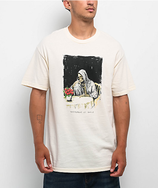 Deathwish Yesterday Is Gone Natural T-Shirt