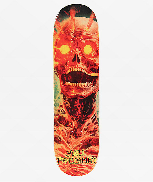 Death Skateboards - White O.G. Skull Deck 8.5