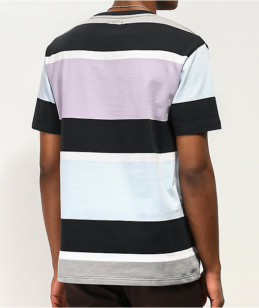 Deathworld Cypress Multi Striped Knit T-Shirt