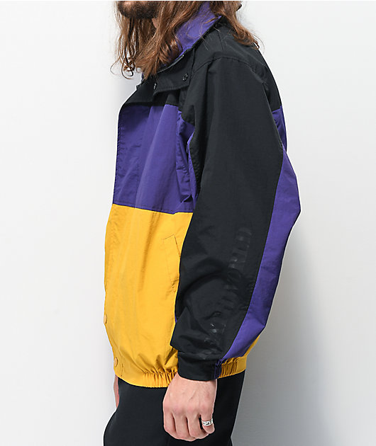 Cortavientos morado hombre Clearance