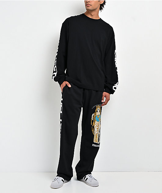 Deftones x Brooklyn Projects Muerte Black Sweatpants