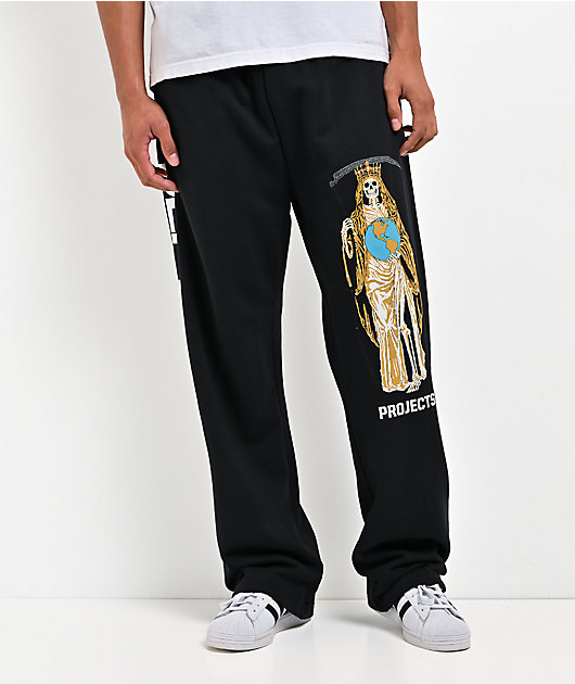 Deftones x Brooklyn Projects Muerte Black Sweatpants