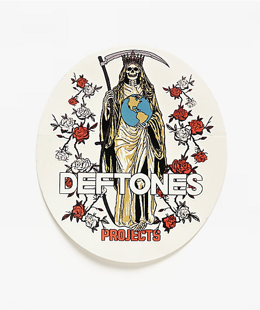 Deftones x Brooklyn Projects Muerte Vinyl Sticker