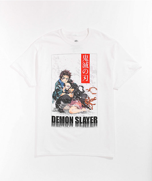 Demon Slayer Protect White T-Shirt