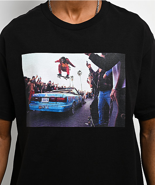 Dern Bros Joker Black T-Shirt | Zumiez