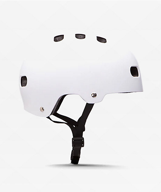 Destroyer DH-1 CPSC White Skateboard Helmet