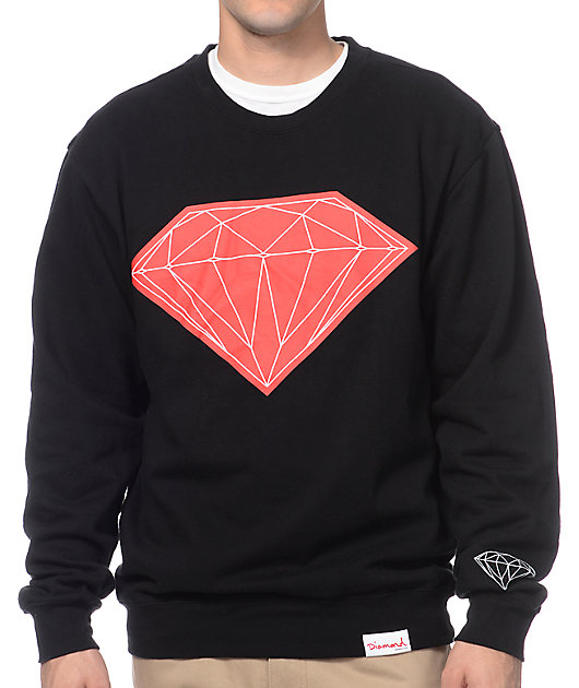 red crew neck