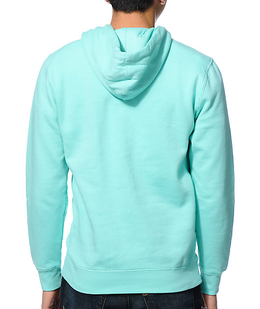 mint pullover hoodie