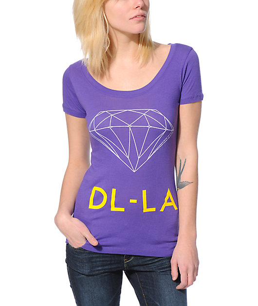 purple diamond supply shirt