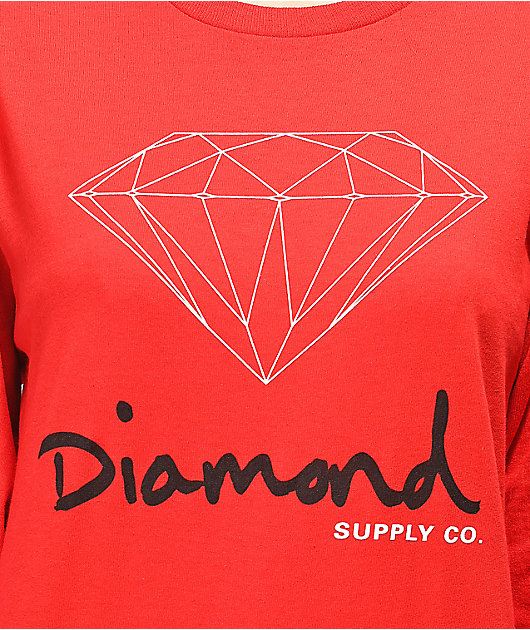 red diamond shirt