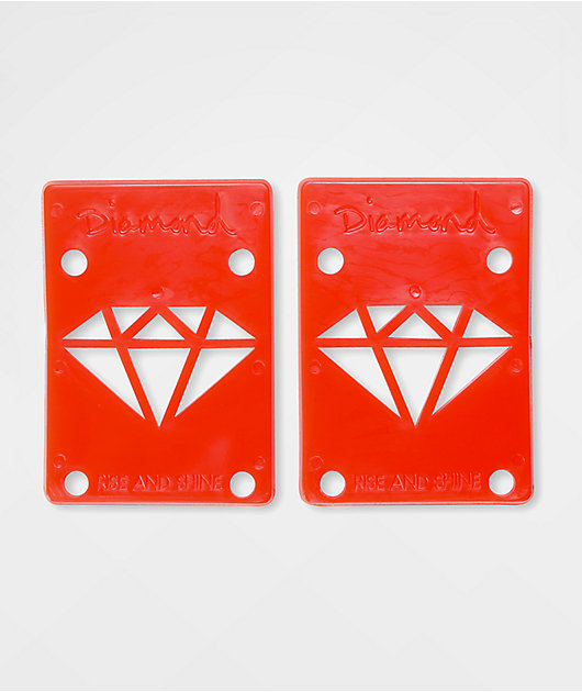 Diamond Supply Co. Rise & Shine Red Riser Pads