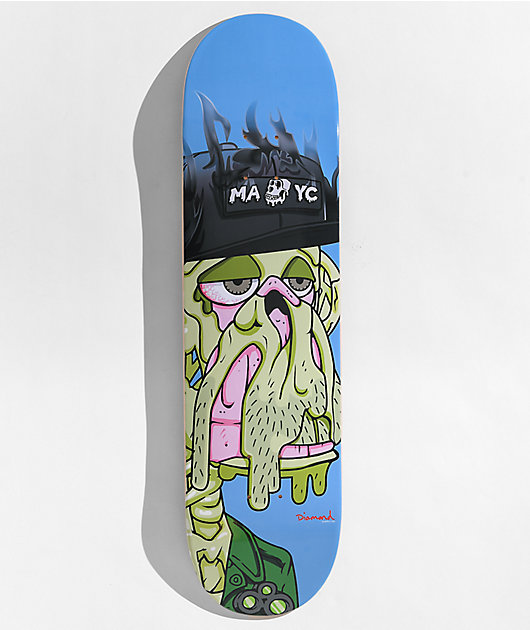 Diamond Supply x Ape Military Mutant Ape Skateboard Deck