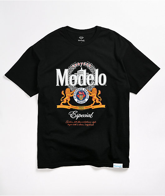 Diamond Supply x Modelo Especial Black T-Shirt