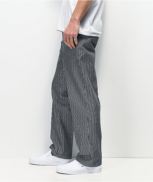 Dickies slim stripe work pant on sale