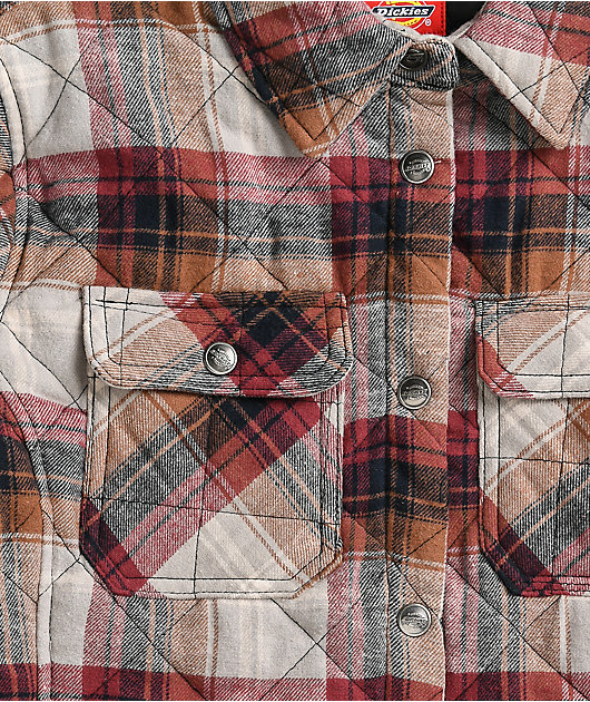 Dickies Auburn Plaid Shirt Jacket