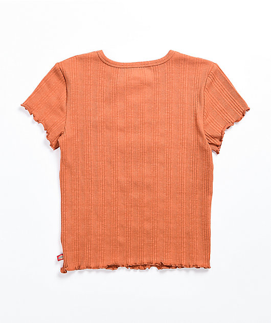 Dickies Auburn Ribbed Baby T-Shirt