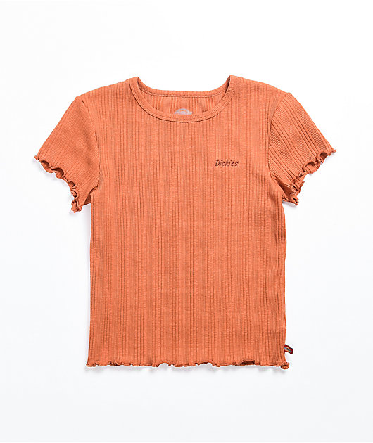 Dickies Auburn Ribbed Baby T-Shirt