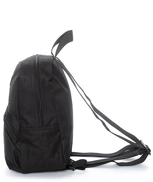 dickies black canvas mini backpack