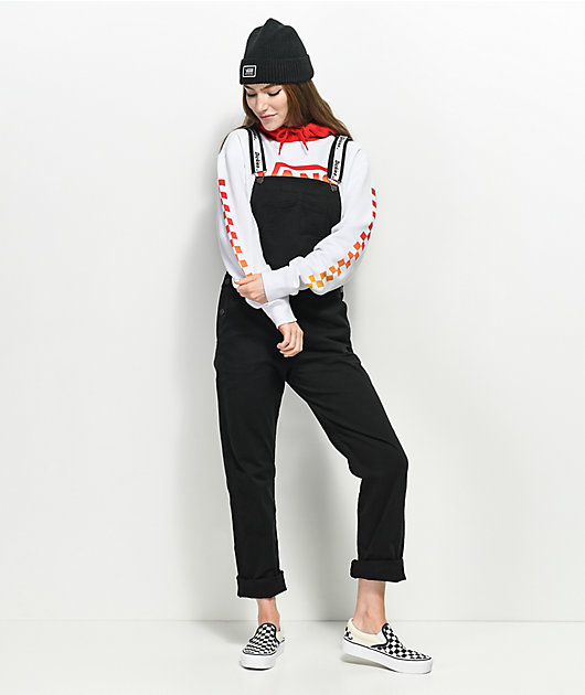 dickies black overalls womens
