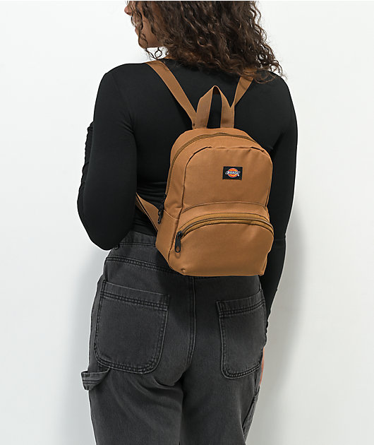 Brown Mini Backpack