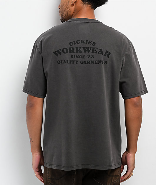 Dickies Christina Grey Wash T-Shirt | Zumiez