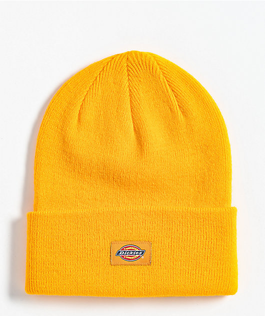 Dickies Classic Cuffed Goldenrod Beanie | Zumiez