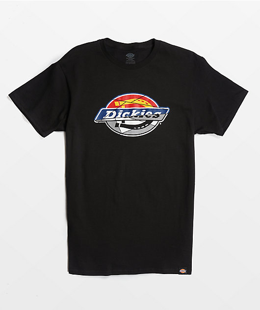 Dickies Colorblock Logo Black T-Shirt