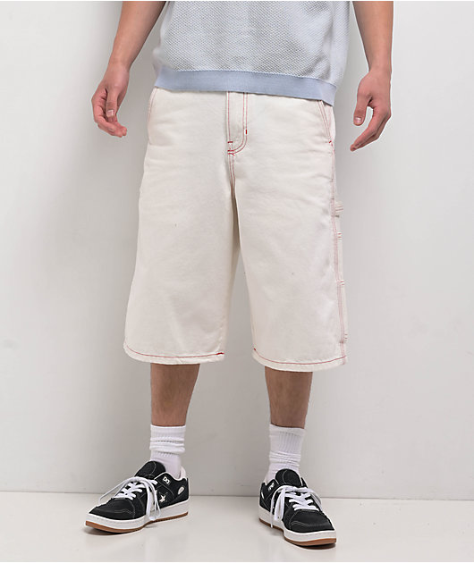Dickies Contrast White Carpenter Shorts