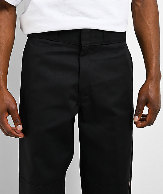 Dickies Double Knee Black 30" Inseam Loose Fit Work Pants