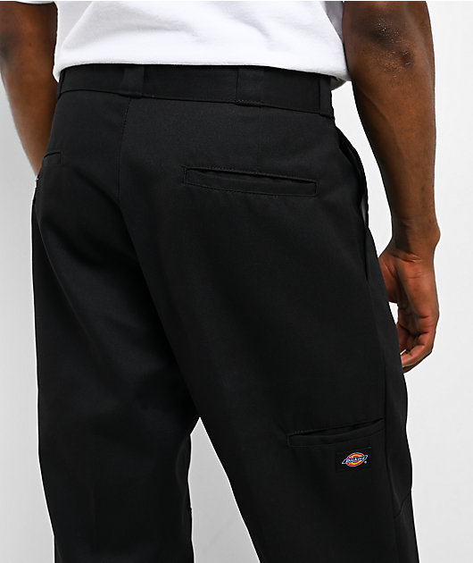 Dickies Double Knee Black 30" Inseam Loose Fit Work Pants