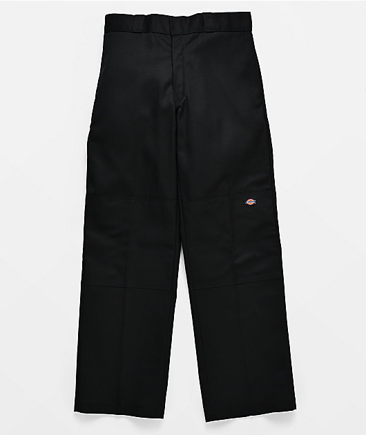 Dickies Double Knee Black 32" Inseam Loose Fit Work Pants