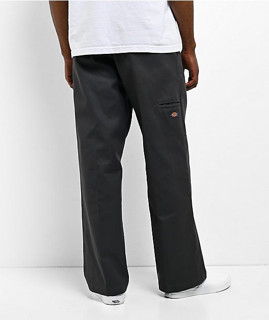 Dickies Double Knee Charcoal 30" Inseam Loose Fit Work Pants
