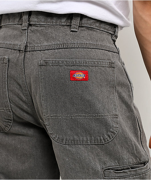Dickies Double Knee Grey Loose Fit Jeans