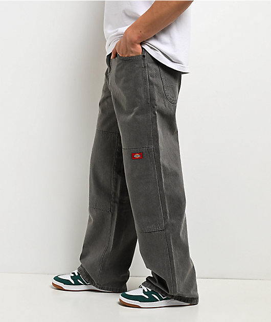 Dickies Double Knee Grey Loose Fit Jeans