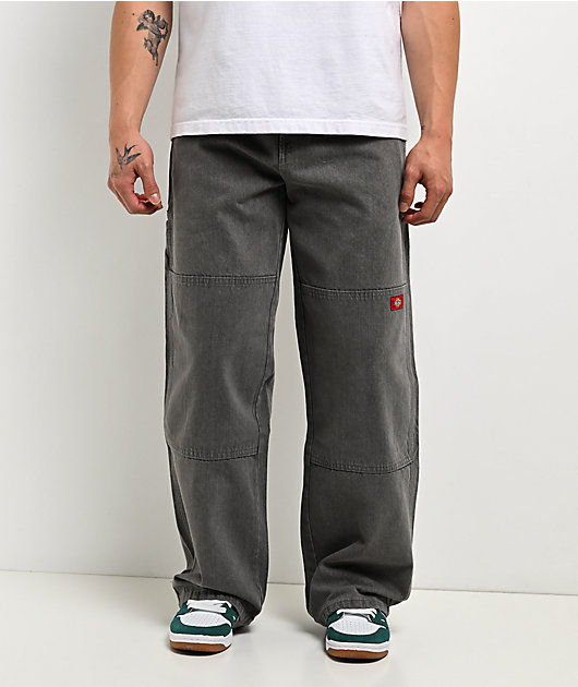 Dickies Double Knee Grey Loose Fit Jeans