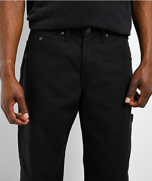 Dickies Duck Canvas Black 30" Inseam Relaxed Fit Carpenter Pants
