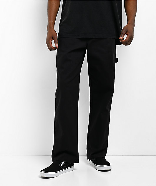 Dickies Duck Canvas Black 30" Inseam Relaxed Fit Carpenter Pants