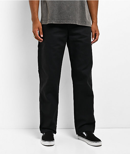 Dickies Duck Canvas Black 32" Inseam Relaxed Fit Carpenter Pants
