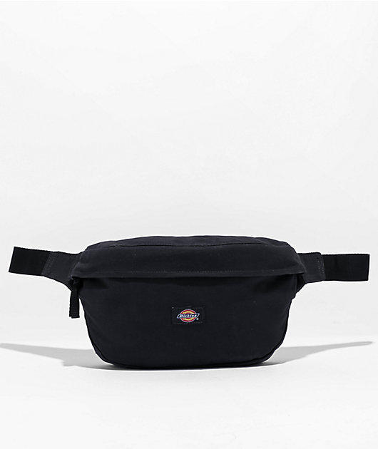 Dickies Duck Canvas Black Fanny Pack Zumiez