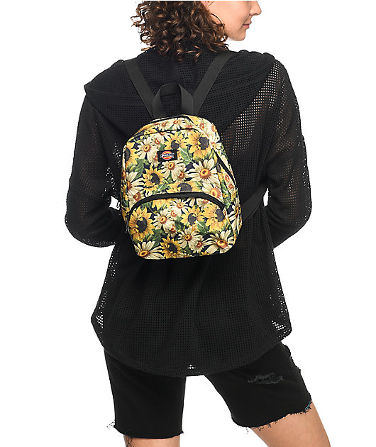 dickies sunflower mini backpack