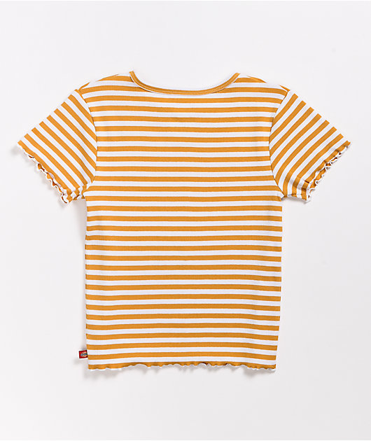Dickies Golden Stripe Rib Knit Baby T-Shirt