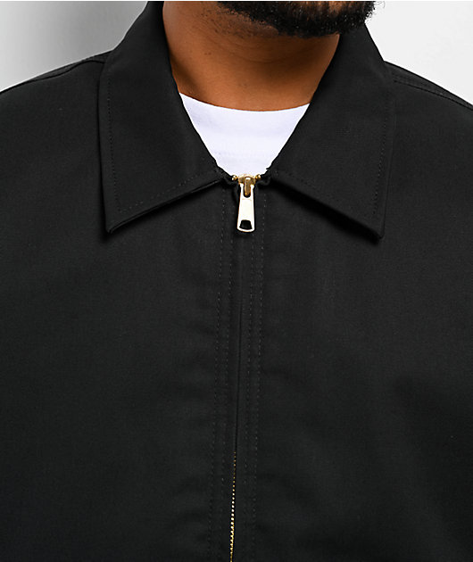 Dickies Insulated Eisenhower Black Work Jacket