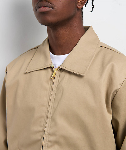 Dickies Insulated Eisenhower Khaki Work Jacket