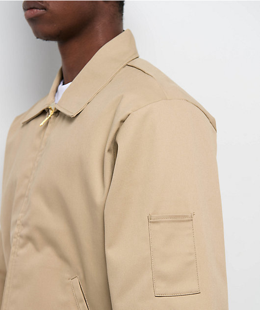 Dickies Insulated Eisenhower Khaki Work Jacket