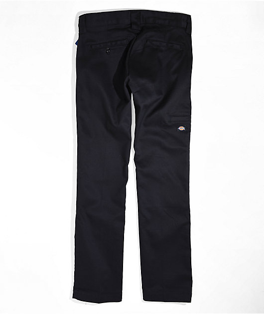 【新品未使用】REPUBLIC&CO DOUBLE KNEE pantsブラック 90's~ LibertyBlues ブラックデニムカーゴショーツ W48