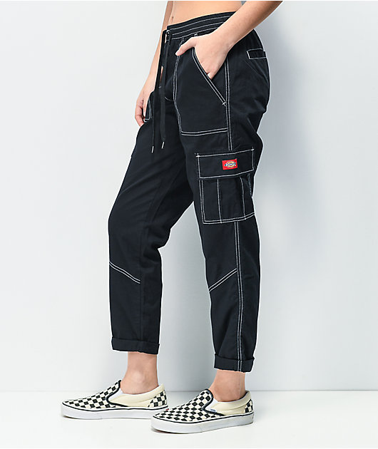 black cargo pants zumiez